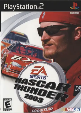 NASCAR Thunder 2003 box cover front